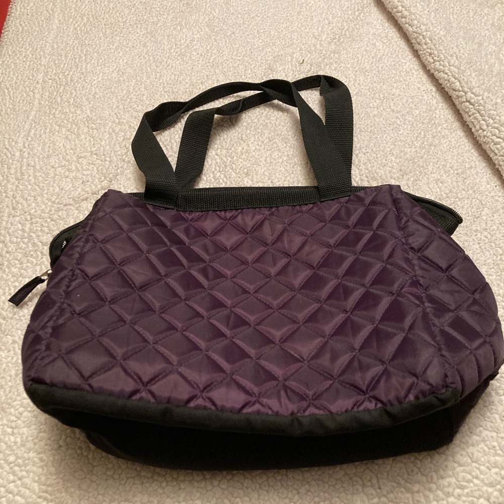 Purple lunch bag